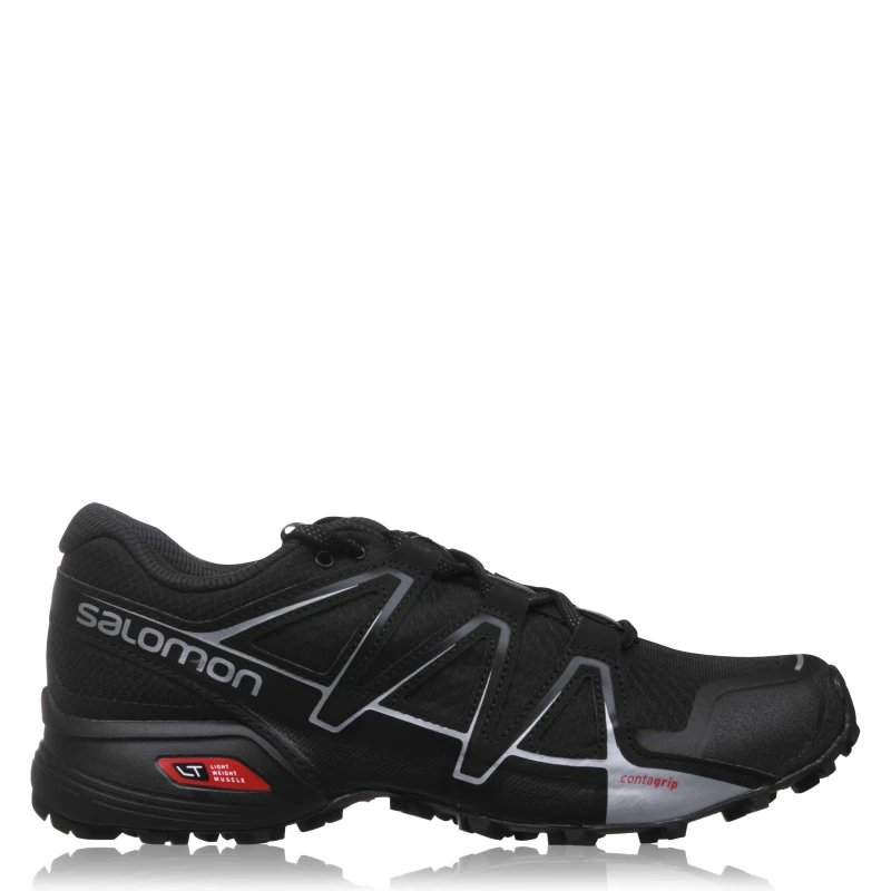 Image of Salomon Speedcross Vario 2 Mens Running Shoes - Black 8.5