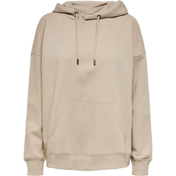 image of Only Hoodie - Beige