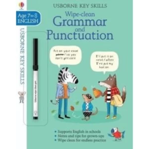 image of Wipe-Clean Grammar & Punctuation 7-8