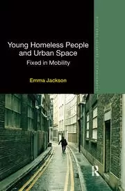 Image of Young Homeless People and Urban Space Fixed in Mobility