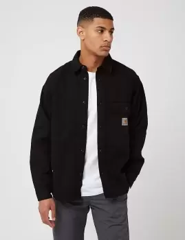 Image of Carhartt-WIP Reno Shirt Jacket (Garment Dyed) - Black