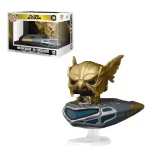 Image of DC Comics Black Adam Hawkman in Cruiser Funko Pop! Ride
