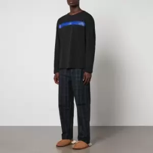 Image of BOSS Bodywear Urban Cotton-Poplin Pyjama Pants - M