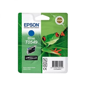 Image of Epson Frog T0549 Blue Ink Cartridge