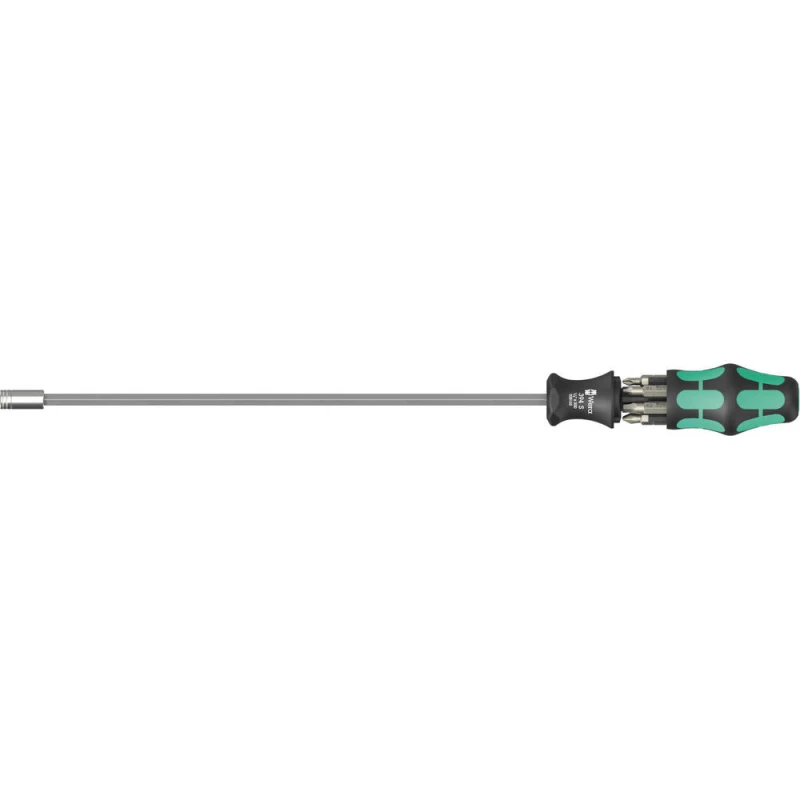 Image of Wera Kraftform Kompakt 27 XL Universal Imperial Long Screwdriver and Bit Set 5051032001