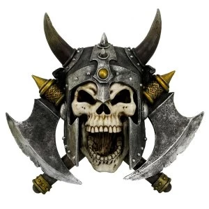 image of Valhallas Vengeance Skull Wall Art