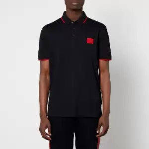 HUGO Mens Deresino Polo Shirt - Black - S