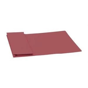 Image of 5 Star Foolscap Document Wallet Full Flap 315gm2 Capacity 35mm Red 1 x Pack of 50 Wallets