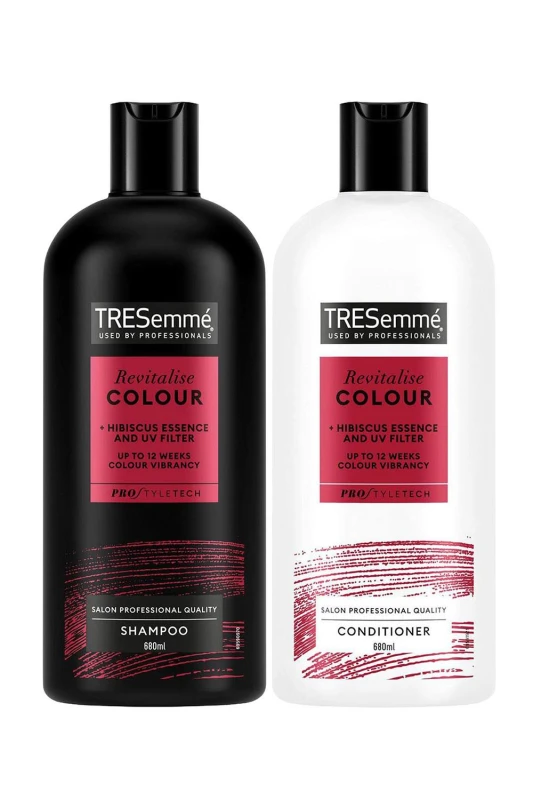 Image of Tresemme Tresemme 'Revitalise Colour Shampoo & Conditioner Bundle' 680ml Each Multi Color One Size Unisex 5056564733347