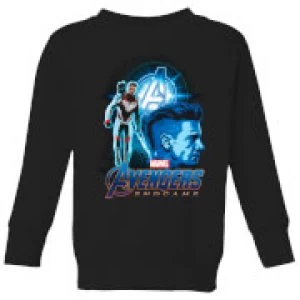 image of Avengers: Endgame Hawkeye Suit Kids Sweatshirt - Black - 11-12 Years