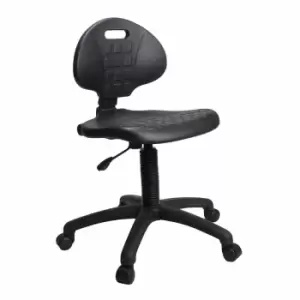 image of Derwent Polyurethane Operator Chair, black