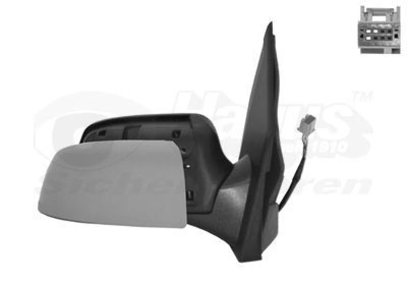Image of VAN WEZEL Wing mirror VAN WEZEL 1806818
