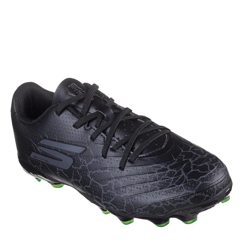 Image of Skechers SKX 01 Juniors Firm Ground Football Boots Black male C9 (27)