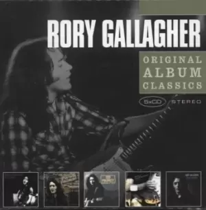 image of Rory Gallagher Original Album Classics 2008 UK 5-CD set 88697311862