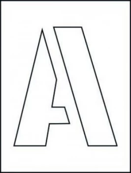 Image of 150mm Letters Stencil Kits