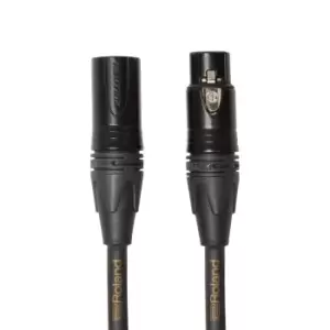 image of Roland 15ft / 4.5M Microphone Cable Gold Series