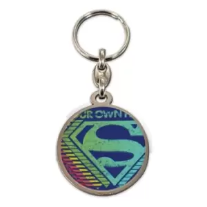 Image of DC Comics Metal Keychain Superman Logo 7 cm