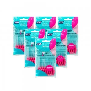 image of Tepe Angle 0.4mm Pink Interdental Brushes 6Pcs