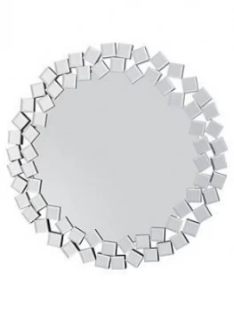 image of Gallery Roxy Silver Wall Mirror