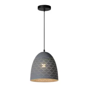 Image of Galla Modern Pendant Light - Ø25cm - 1xE27 - Grey