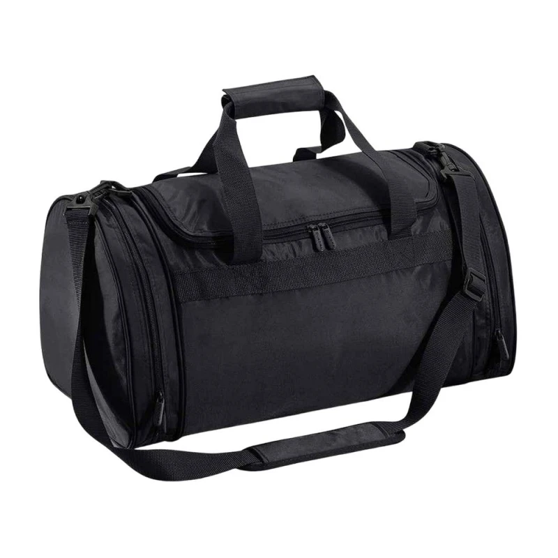 Image of Quadra Mens Sports Holdall in Black Male