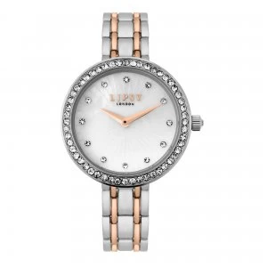 image of Lipsy Bracelet Watch with White Mother-Of-Pearl Dial