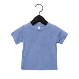 image of Bella + Canvas Baby Tri-Blend T-Shirt (12-18 Months) (Blue Triblend)