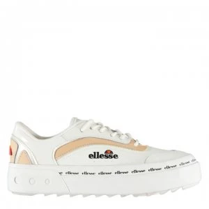 Image of Ellesse Alzina Trainers - Wht/Nat/OffWht