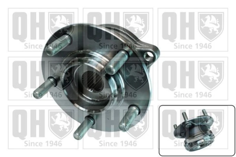 Image of QUINTON HAZELL Wheel bearing kit QUINTON HAZELL QWB1398
