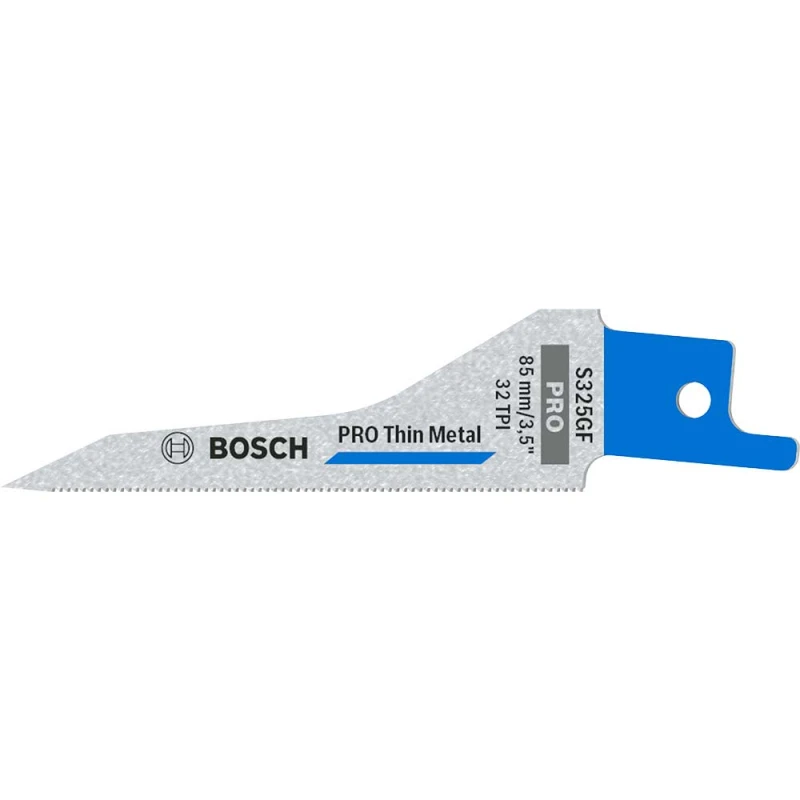 Image of Bosch PRO S325GF Metal Cutting Reciprocating Sabre Saw Blades 2608658987 Qty: Pack of 5