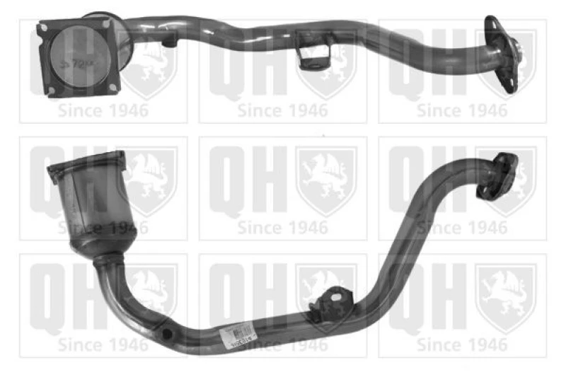 Image of QUINTON HAZELL Catalytic converter QUINTON HAZELL QCAT91635H