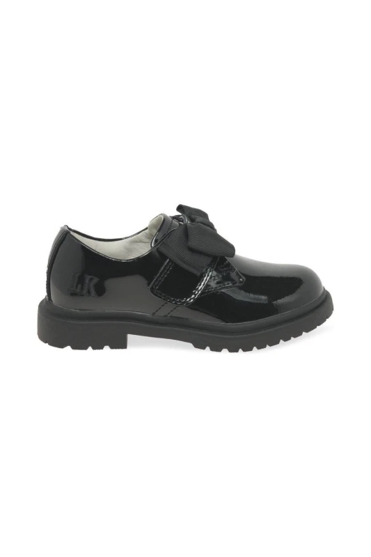 Image of Lelli Kelly Girl's 'Faye' School Shoes in Black Size: Infant 13 Black Female Infant 13