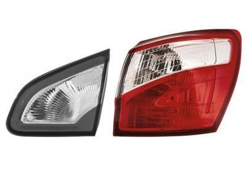 Image of VAN WEZEL 3389922 Rear light Outer section, with bulb holder, Right Combination Rearlight (391)