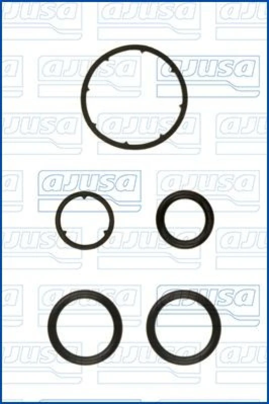 Image of AJUSA Gasket Set, oil cooler AJUSA 77028900