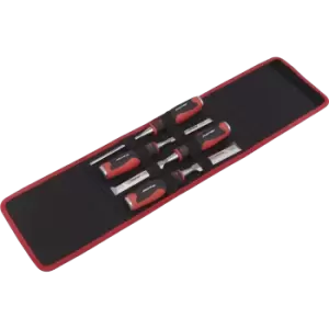 Image of Sealey 4 Piece Hammer Thru Wood Chisel Set