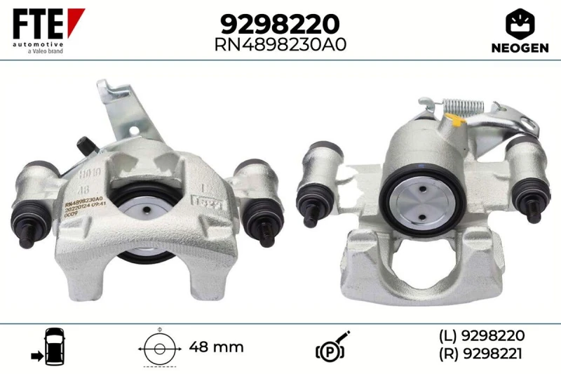 Image of Brake caliper FTE 9298220