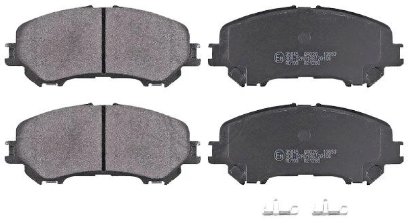 Image of A.B.S. 35045 Brake pad set with acoustic wear warning Brake Pad Set,disc brake (402)