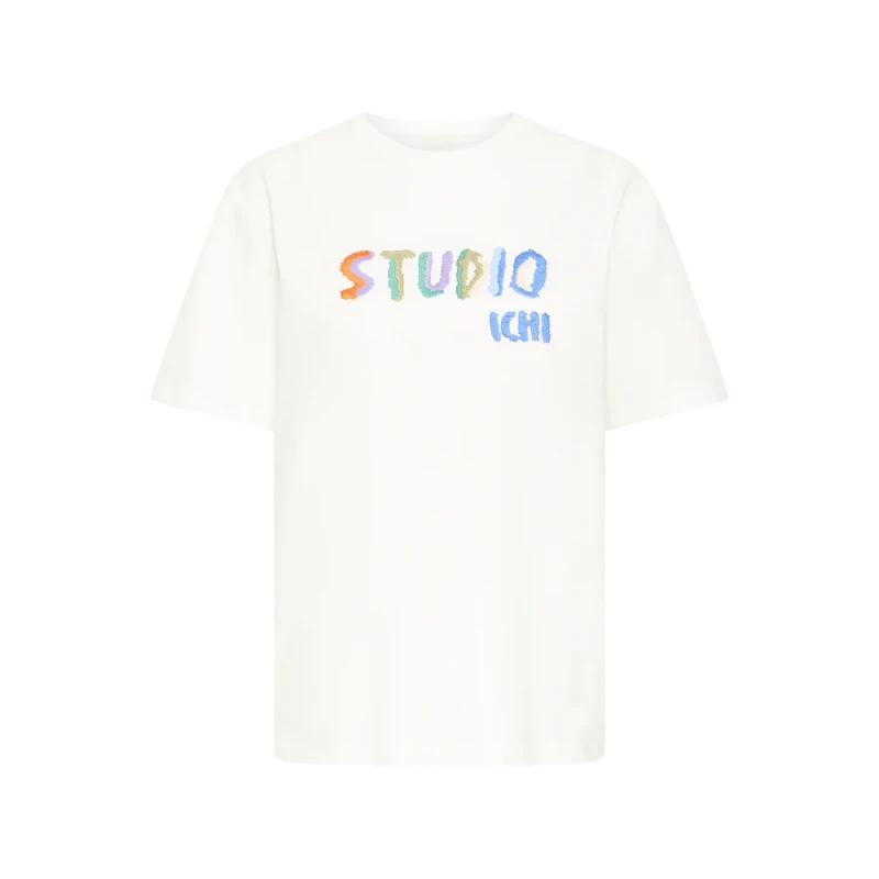 Image of Ichi Womens T-Shirt Ichi Rubby Blanc Female M