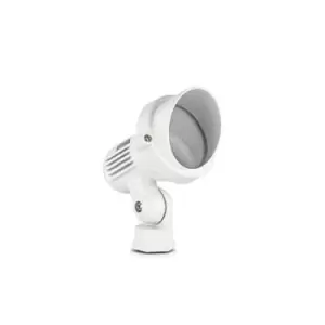 Image of Terra 1 Light Small Outdoor Spiked Ground Light White IP65, GU10