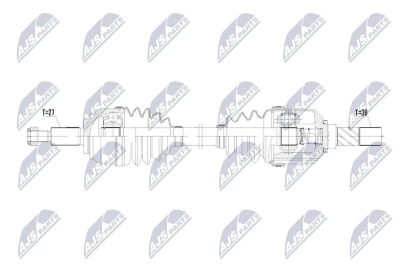 Image of NTY Drive shaft NTY NPW-RE-253