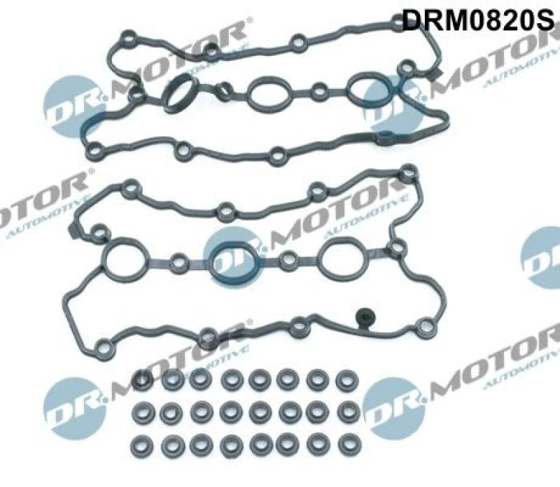 Image of DR.MOTOR AUTOMOTIVE Gasket Set, cylinder head cover DR.MOTOR AUTOMOTIVE DRM0820S