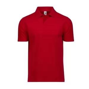 Image of Tee Jays Mens Power Polo Shirt (XXL) (Red)