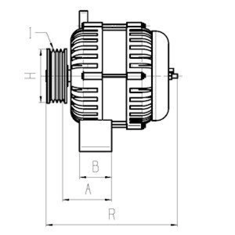 Image of HC-Cargo Alternator HC-Cargo 116512