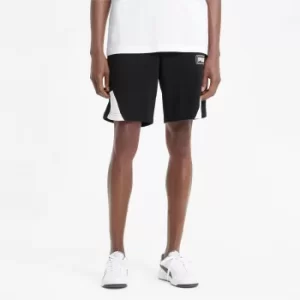 image of PUMA Rebel Mens Shorts, Black, size Large, Clothing