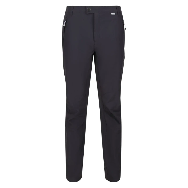 Image of Regatta Mens Highton Water Repellent Walking Trousers 34S - Waist 34' (86.5cm), Inside Leg 30' Seal Grey RMJ216-038-34S