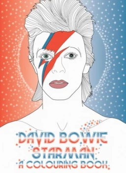 Image of David Bowie Starman a Coloring Book by Laura Coulman Paperback