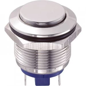 Image of TRU COMPONENTS GQ19H 10JN Tamper proof pushbutton 48 Vdc 2 A 1 x OffOn IP65 momentary