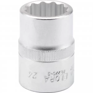 Image of Elora 3/4" Drive Bi Hexagon Socket Metric 3/4" 24mm
