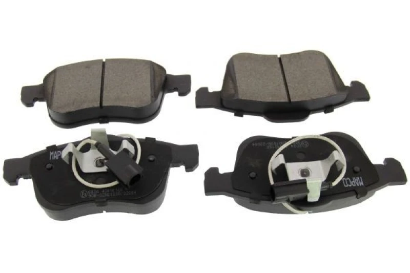 Image of MAPCO 6024 Brake pad set Front Axle, incl. wear warning contact Brake Pad Set,disc brake (402)
