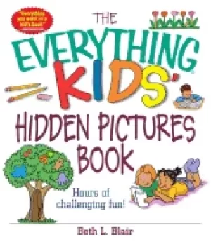 Image of everything kids hidden pictures book hours of challenging fun